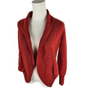 Women's Nordstrom Collection 100% Cashmere Card Open Front Cardigan, Size M
